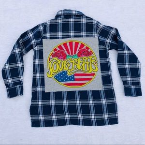 FLOWERS BY ZOE**Plaid Shirt Age 6 EUC